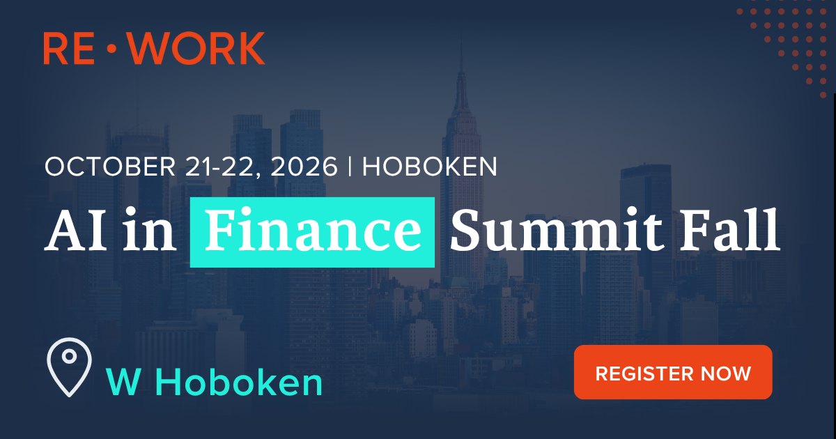 Official artwork for AI in Finance Summit